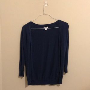 Blue buttoned Old Navy sweater